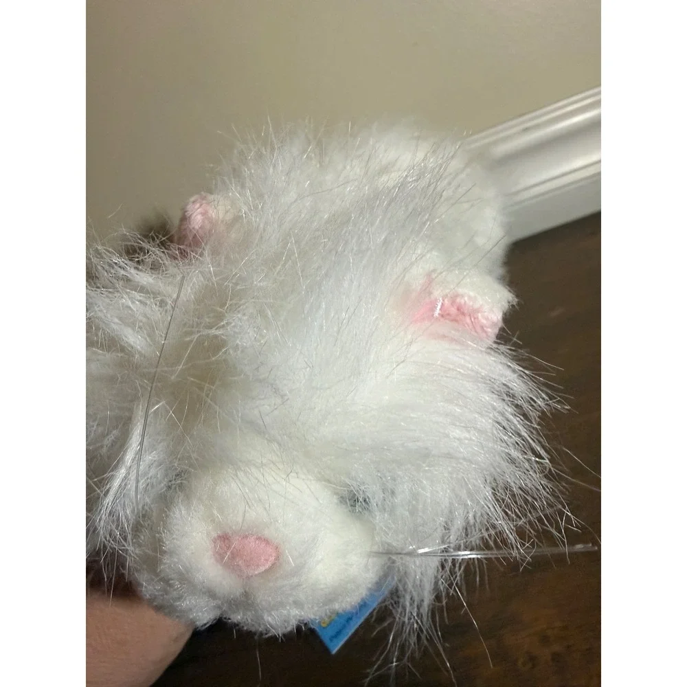 Webkinz Persian Cat Plush White Fluffy Stuffed Animal HM110 Unused Code Ganz